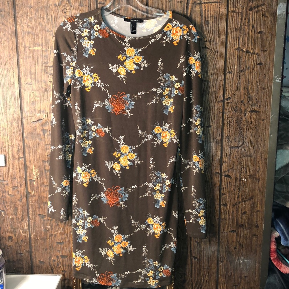 Flower Print Dress